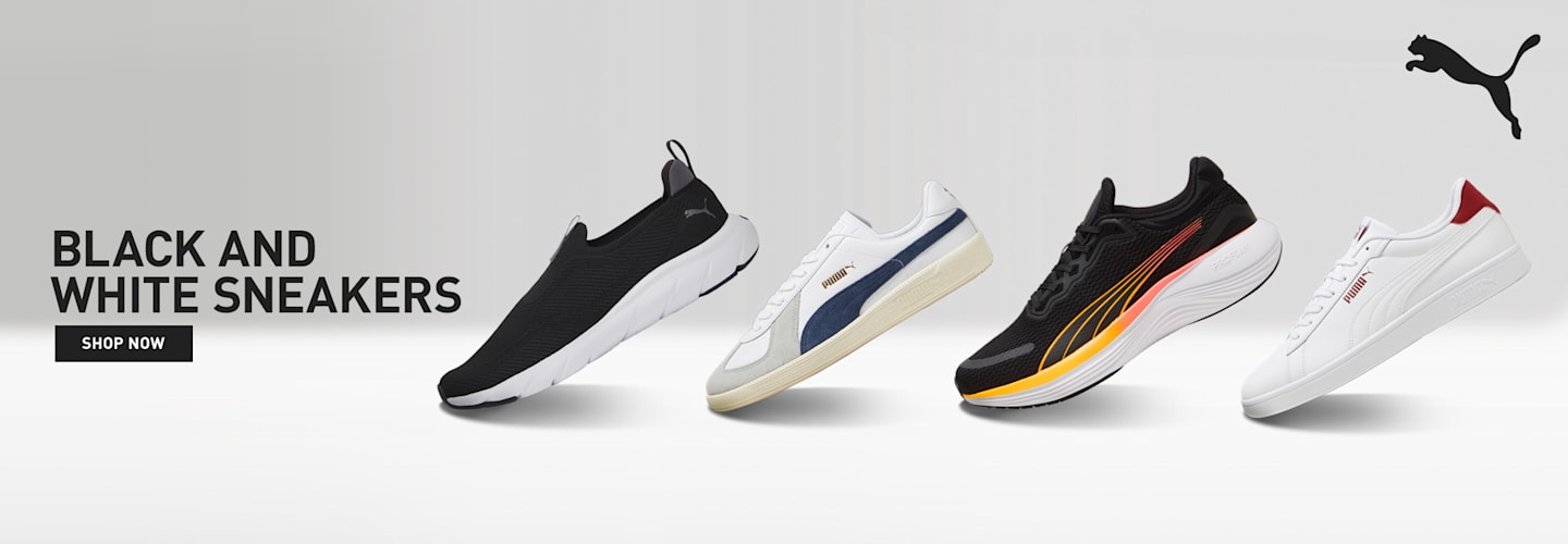 PUMA BLACK WHITE COLLECTION PUMA.COM